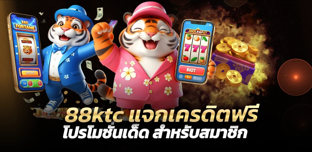 88ktc แจกเครดิตฟรี โปรโมชั่นเด็ด สำหรับสมาชิก 